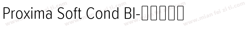 Proxima Soft Cond Bl字体转换